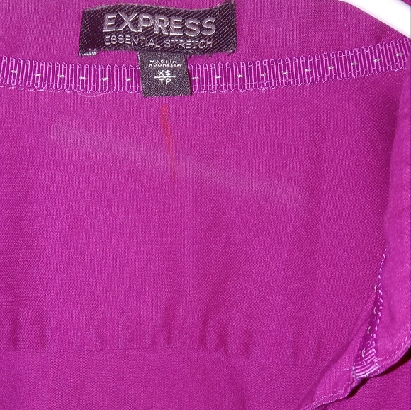 Express Button down Collar shirt XS - Picture 2 of 3